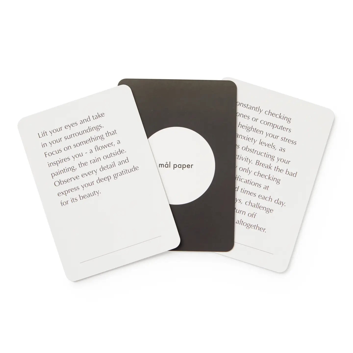 Mindfulness Meditation Card's