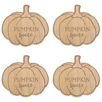 Pumpkin Spice Coaster Set