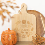 Pumpkin Season Wooden Serving Board