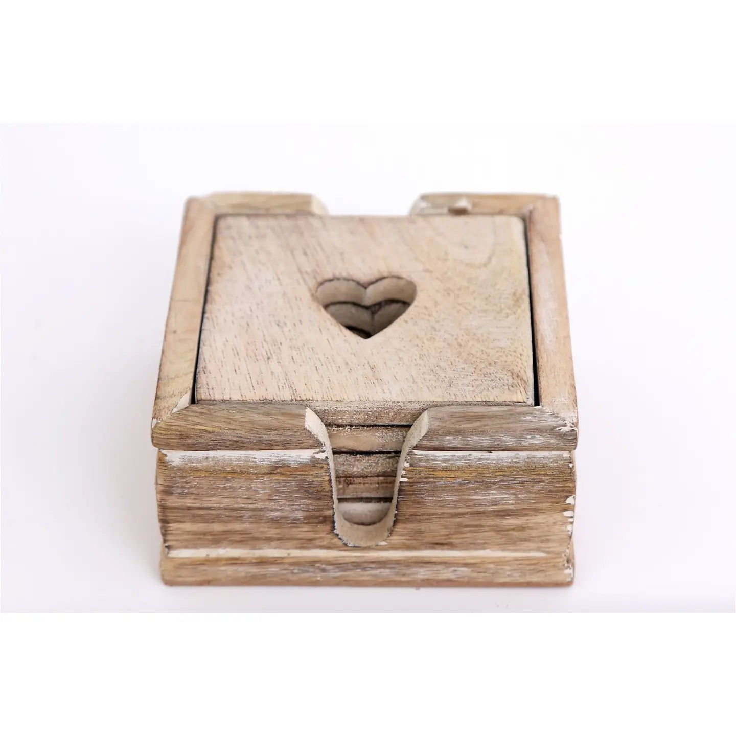 Wooden Heart Coasters