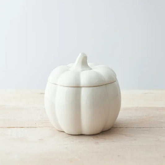 Ceramic Pumpkin Storage Pot