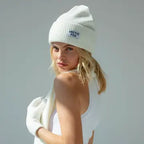 Recycled Bottle Beanie - Winter White