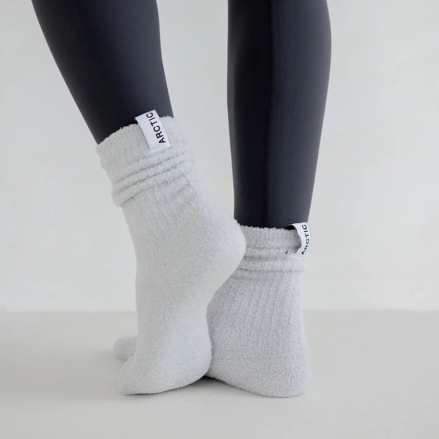 Cosy Socks - Grey or White- 100% Recycled