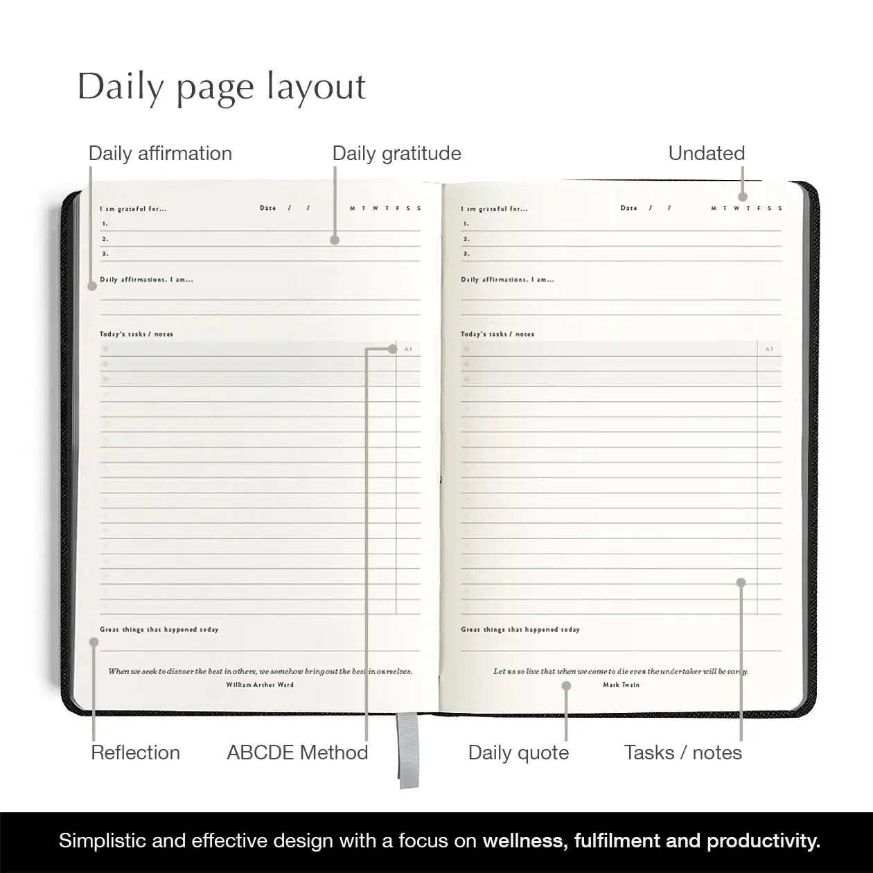 Daily Goal Setter Planner